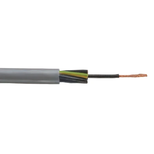 0.75mm 2C Bare Copper Unshielded LSZH Grey 300/500V Souple Controlflex YY-LSF Cable