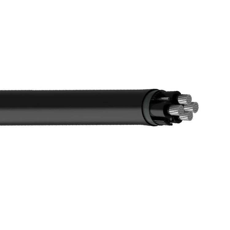 250' 250 MCM 3C Aluminium Tray Cable W/G Type TC-ER UL XHHW-2 Insulation PVC 600V