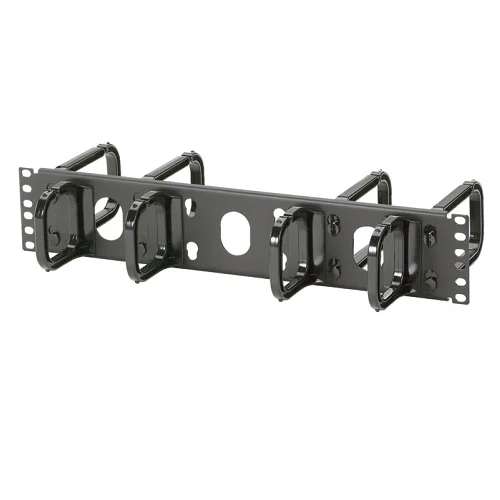 3.47x8.57 Open-Access Horizontal D-Ring Cable Manager Front/Rear 2RU CMPH2