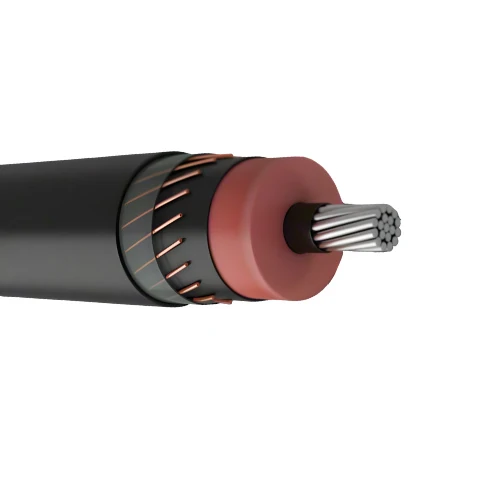 350 MCM 37 Str Aluminum Primary UD Cable 14 AWG 1/3 Neutral EPR / VINYLE MV-90 133% 420 mil 35 kV
