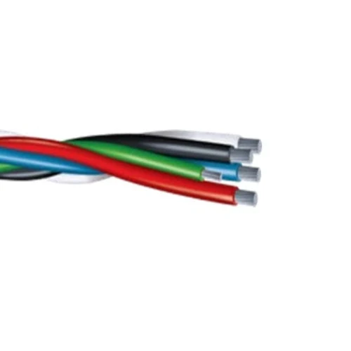 500' 500-4C #1 Ground En alu XHHW-2 XLPE Plex Cable BRWB 600/1000V