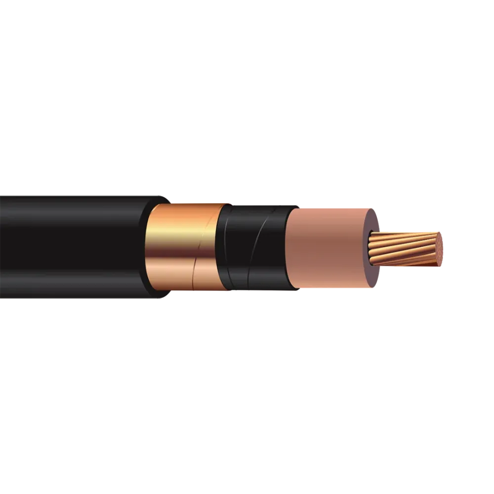 500' 2/0 Type UL MV105 Unique Conductor Shielded EPR Insulation PVC Jacket Copper Power Cable 24kV / 35kV