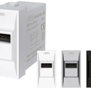 ALIMENTATORE USB ORBIS MINICARG 5VDC 2,1A OB140602
