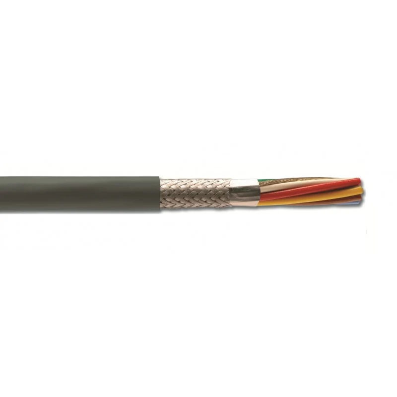 Alpha Wire 2254/6 22/6 22 AWG 6 Conductors 300V SPIRAL VINYLE Insulation Communication Control Industrial Cable
