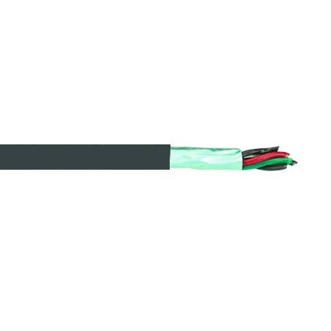 Alpha Wire 25073/1 16 AWG 3 Conductors Blue/Green/Yellow Unshielded VINYLE 300V Xtra Guard-2 Abrasion Resistant PUR Cable