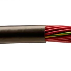 Alpha Wire 86107 26 AWG 7 Conductor 300V Unshielded VINYLE Insulation Continuous Flex Data Xtra Guard Performance Cable