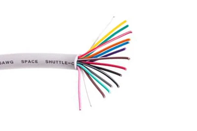 Alpha Wire 882402 24 AWG 2 Conductor Unshielded VINYLE Insulation 300V Communication and Control Cable