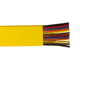 14 AWG 8C Flat Festoon VINYLE 600V Yellow Cable