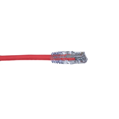 20' 24 AWG Red Cat 6 UTP Cuivre Patch Cord UTPSP20RDY