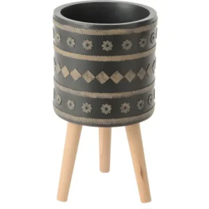 Cache pot sur pied spicy Hauteur : 31 cm