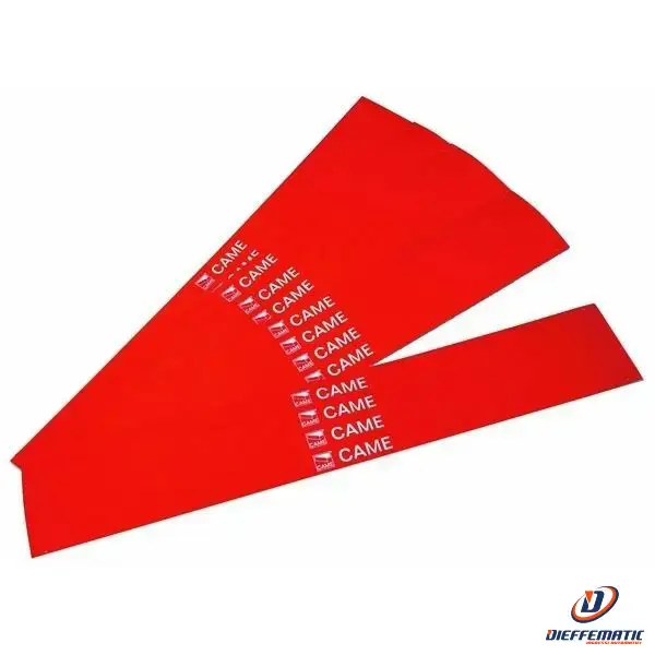 Confezione 20 Strisce Rosse Rifrangenti Per Barriere Stradali Gard 4 Came G02809