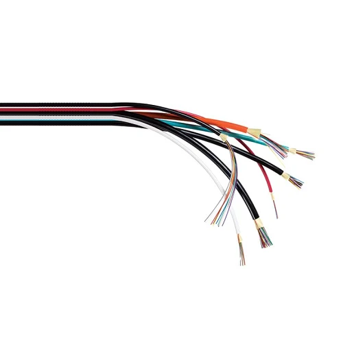 Indoor/Outdoor Distribution Series Ultra Fox 36 Fiber VINYLE Multimode 900µm Tight Buffer Black Riser Cable DX036DALS9KR