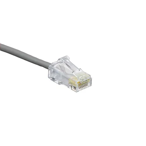 Leviton Cat 6 Miniature Diameter High-Flex Patch Cord 20 ft Gray 6H460-20S