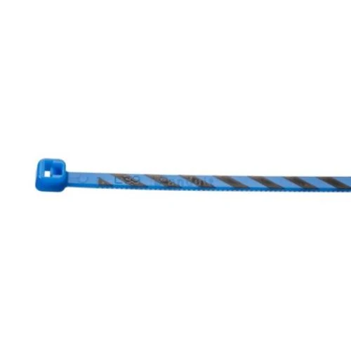 Nylon Standard Locking Cable Ties Blue Black PLT1M-L6-0 (Pack 50)