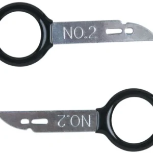 Outil de déverrouillage de l'appareil radio/navigation KS Tools 2 pièces dont Becker 500.1374 obtenir à bas prix