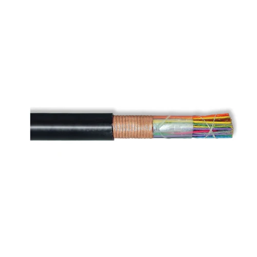 25 Pair 19 AWG 0.92" Dia Direct Burial Solid Copper Cable Noir jais 04-031-27 5000 ft Reel