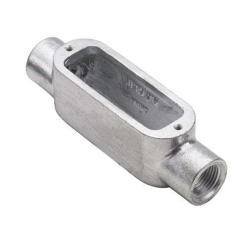 3/4" Rigid C Type Conduit Bodies Malleable Fer HDG C2MHDG (Pack 10)