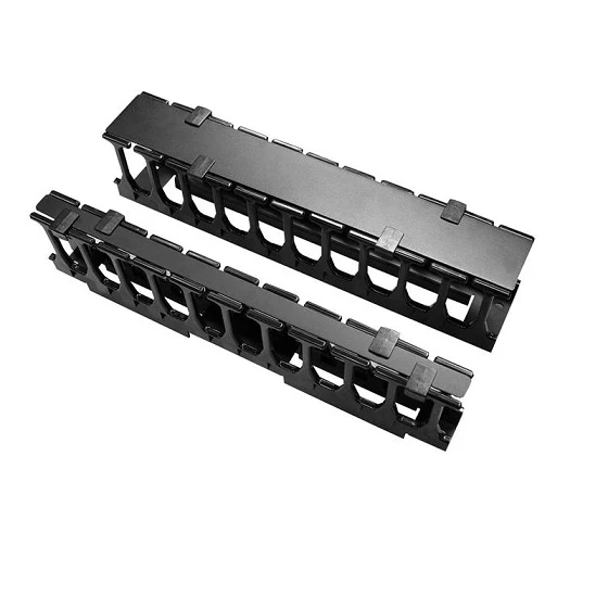 Standard Single-Sided Black Horizontal Cable Manager 2 RMU 23" W X 5.14" D CPI 30130-723