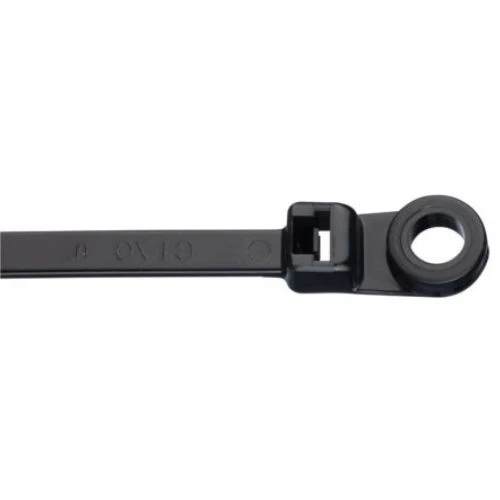 Standard UV/Weather Resistant Locking Clamp Cable Tie Black PLC2S-S10-M0 (Pack 1000)
