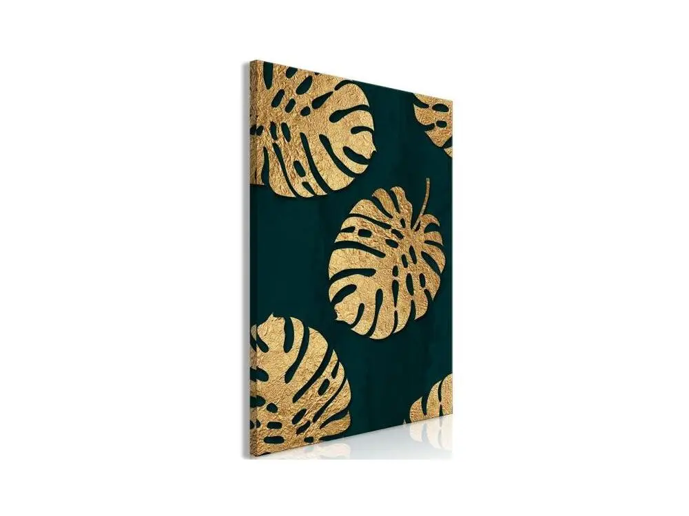 Tableau Leaves Noble (1 Part) Vertical : Taille - 40 x 60 cm