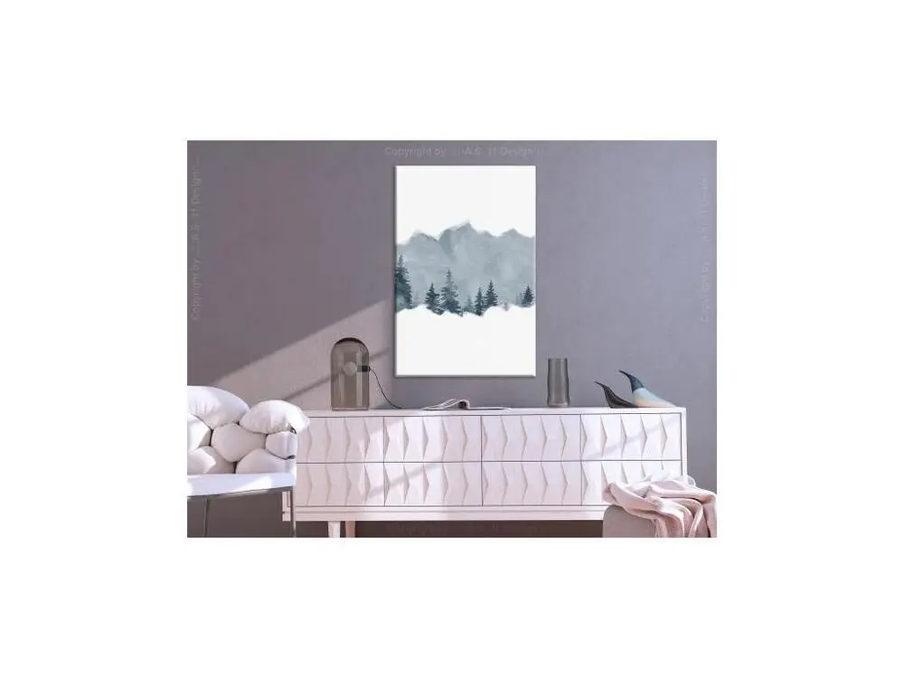 Tableau Slice Siberia (1 Part) Vertical : Taille - 40 x 60 cm