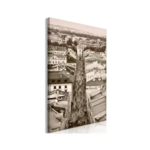 Tableau Villes Cracow: Florianska Street (1 Part) Vertical : Taille - 40 x 60 cm