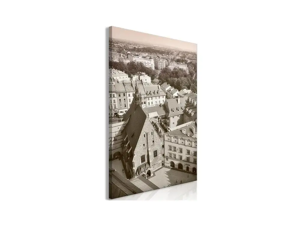 Tableau Villes Cracow: Old City (1 Part) Vertical : Taille - 40 x 60 cm