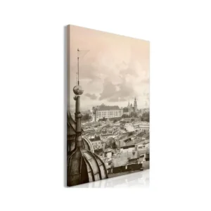 Tableau Villes Cracow: Royal Castle (1 Part) Vertical : Taille - 60 x 90 cm