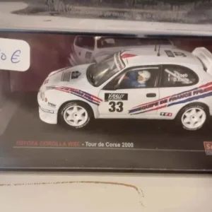 Toyoya Corolla WRC - tour de Corse 2000 (collection Sébastien Loeb)