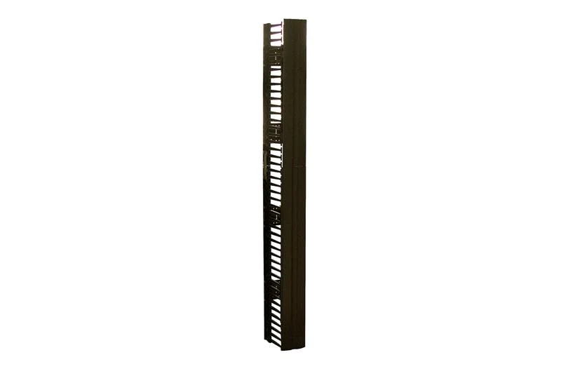 Velocity Double-Sided Noir jais Vertical Cable Manager 6'H 38U Racks 70"H x 3.6"W x 16.4"D CPI 13911-701