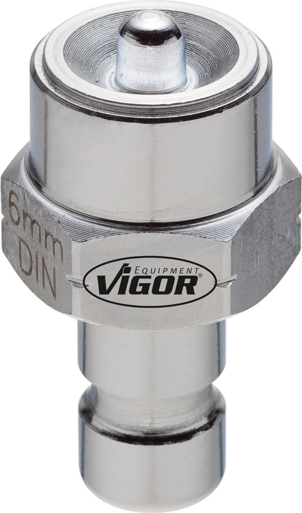 VIGOR pièce de pression DIN/SAE 6 pièce de pression 6 mm diamètre DIN (min-max) : 6 paquet de 10 V2555 commander à bas prix