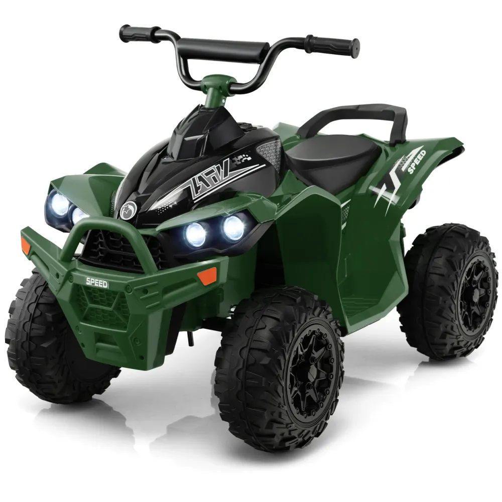 Voiture électrique 12 V pour enfants quad 96 x 58 x 70 cm vitesse élevée/basse roues antidérapantes style tendance en PP v...