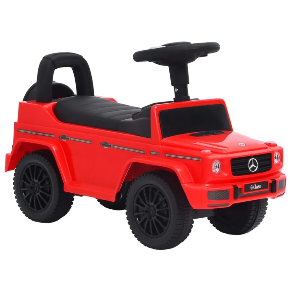Voiture à pédales mercedes-benz G63 rouge 02_0005279