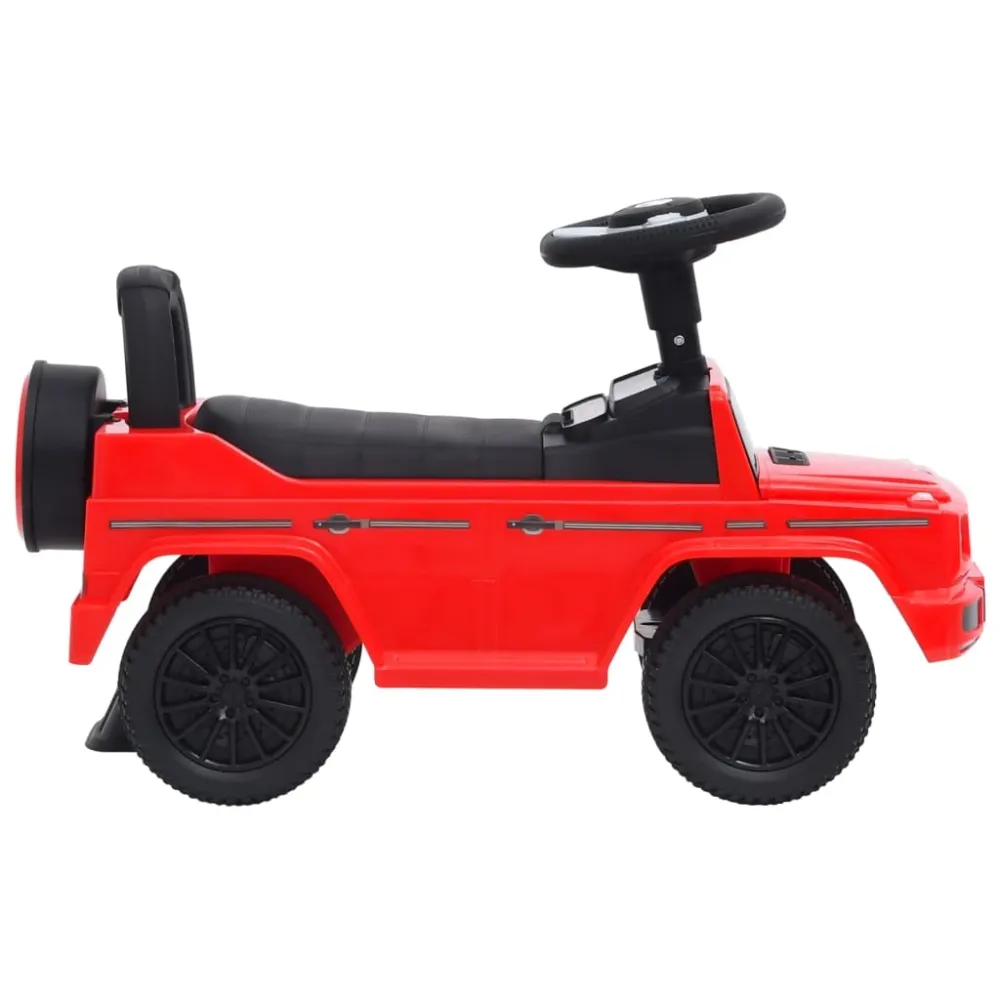 Voiture à pédales mercedes-benz G63 rouge 02_0005279