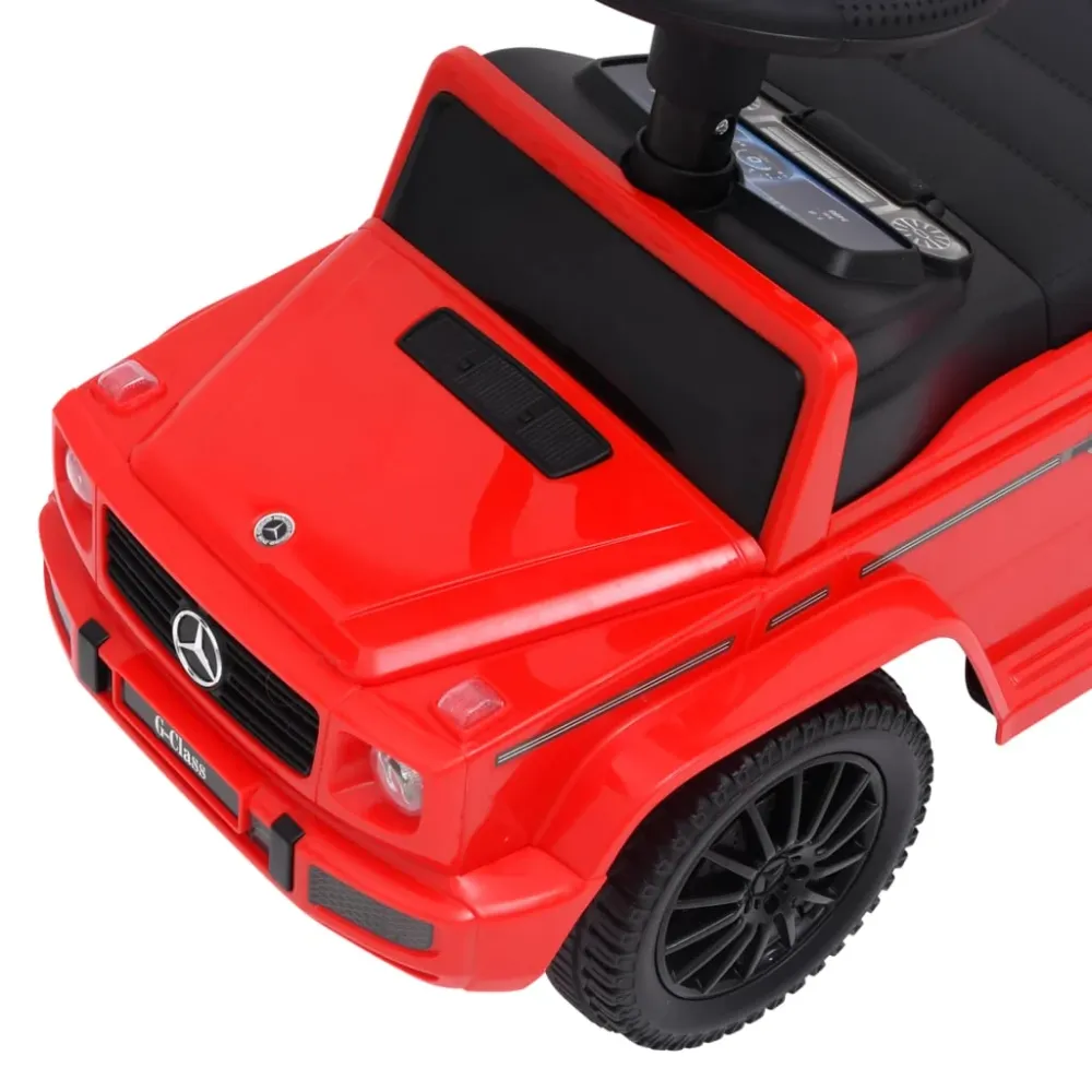Voiture à pédales mercedes-benz G63 rouge 02_0005279