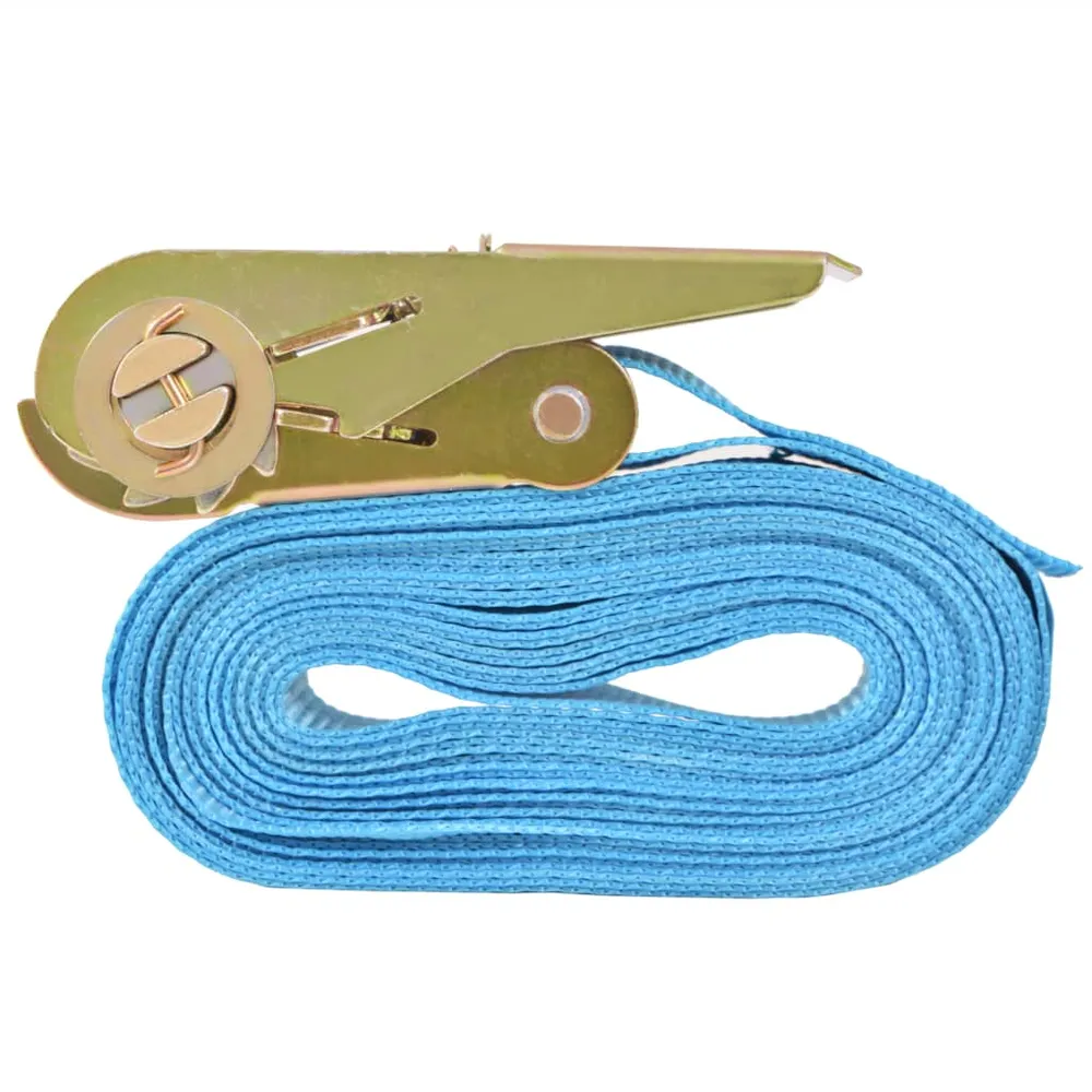 Lot de 4 sangles d’arrimage 0,8 tonne cliquet transport remorque extérieur 02_0003534