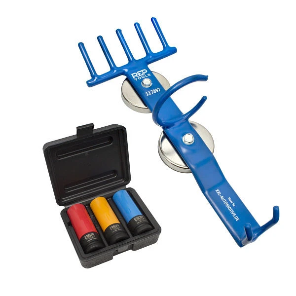 RepTools 3 boulons de roue inserts d'écrous de roue et support magnétique XXL-118551 prendre à bas prix