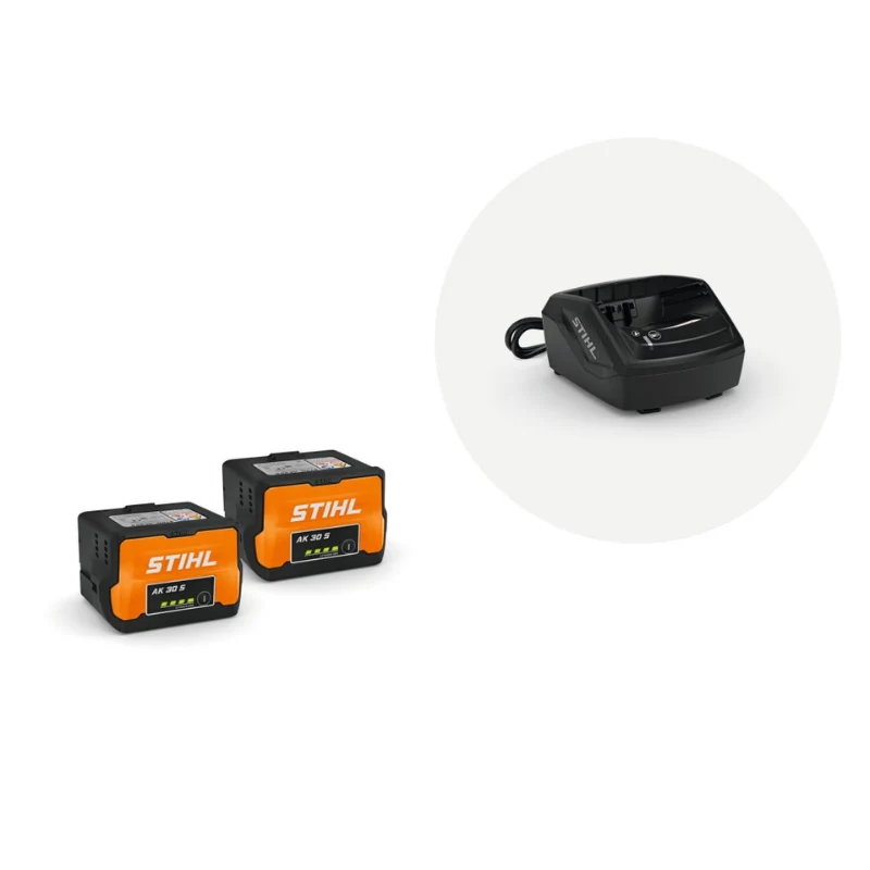 STIHL Kit de démarrage Plus - 2x batterie AK 30 S et 1x chargeur classique AL 101