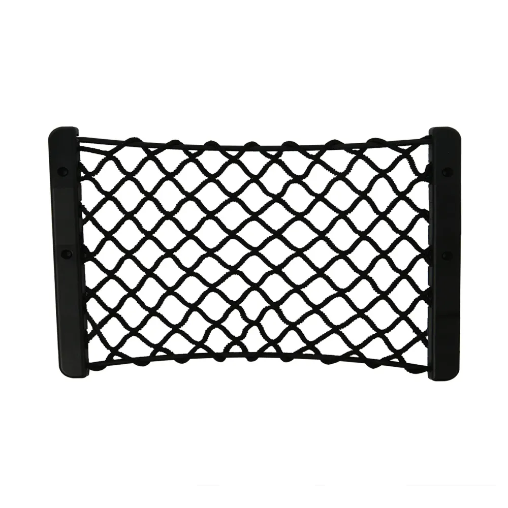 Kit pare-boue Kofferraumnetz Ablagenetz elastisch 24 x 18 cm mit Rahmen inkl Schrauben