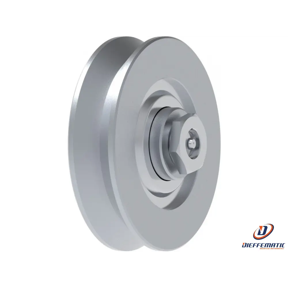 Ruota D.250 V Sp.50 Mm Perno Con Ingrassatore Fac 169 Va1102.250.2 Automazione Style sport