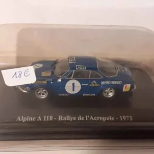 LED Haute Puissance Renault Alpine A110 rallye de l'Acropole de 1973 (numéro 1)