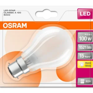 AMPOULE LED 11W B22 CLASSIQUE DEPO CHAUD
