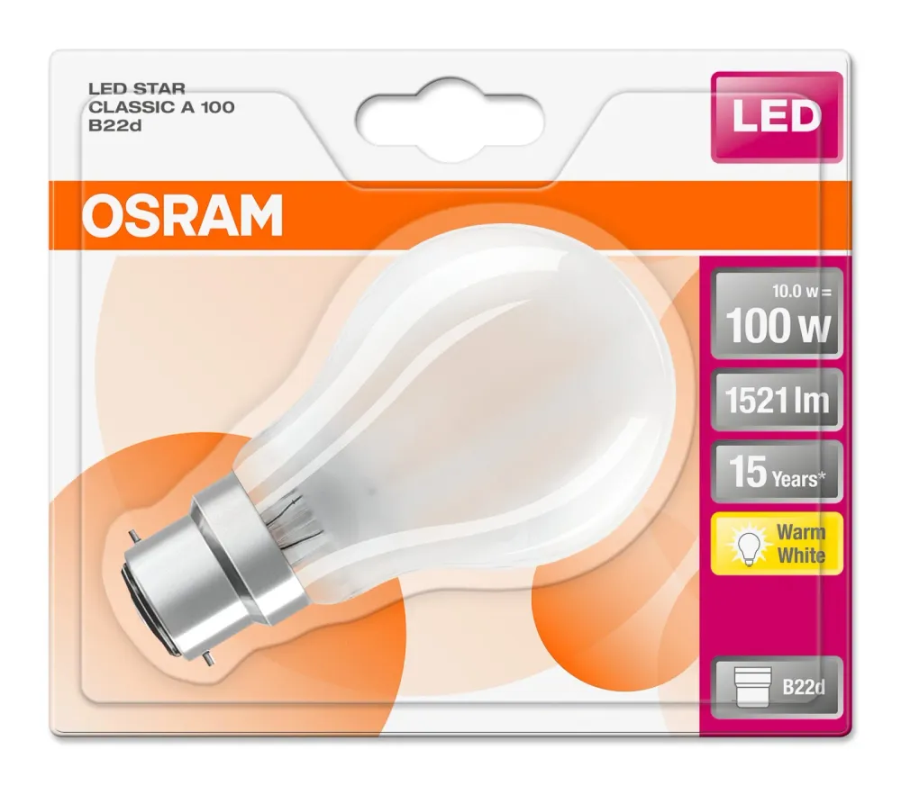 AMPOULE LED 11W B22 CLASSIQUE DEPO CHAUD