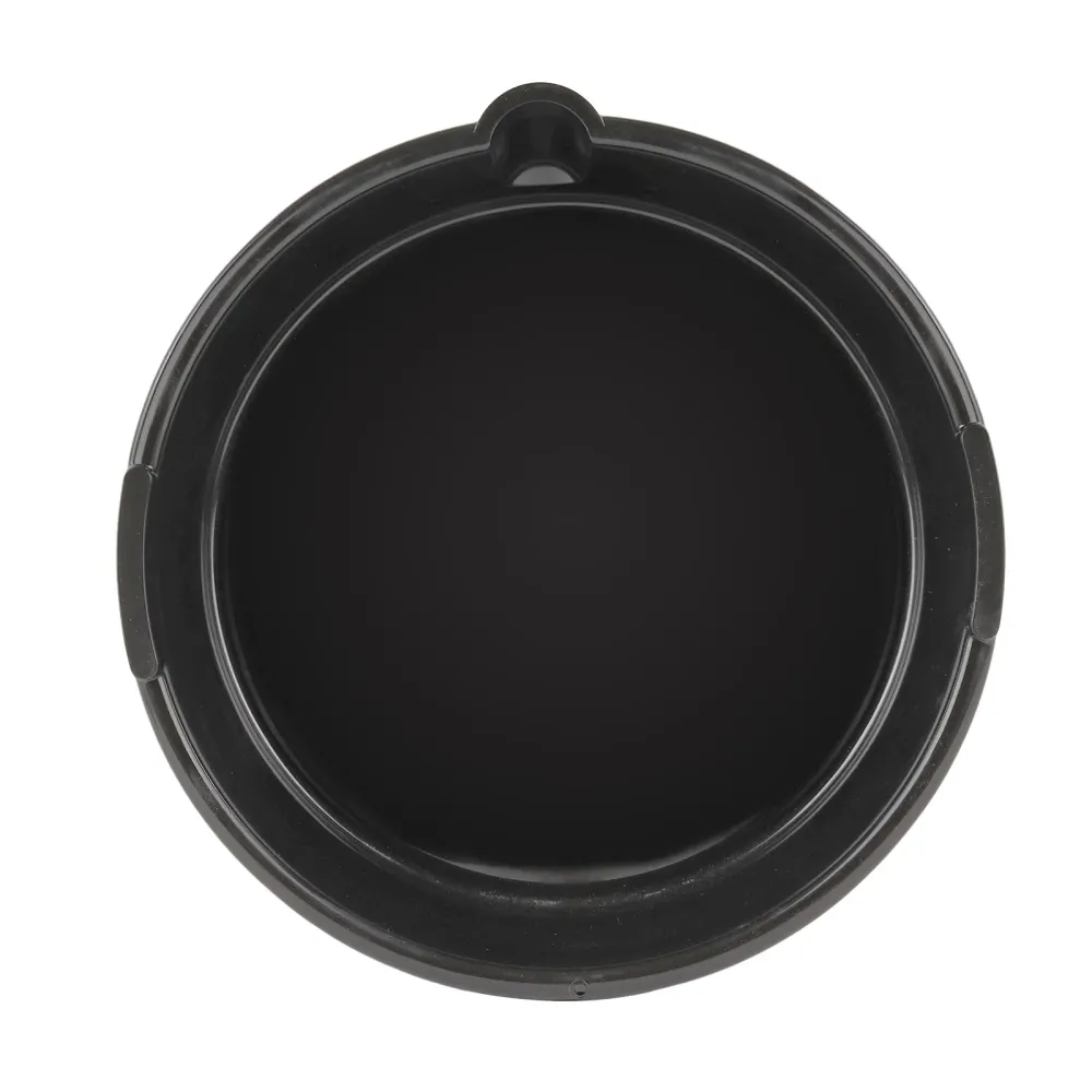 Outils pour filtre Ölauffangwanne 8 Liter schwarz rund Kunststoff mit Ausgießer für Motorrad & Auto