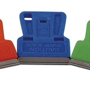 Mini grattoir ProGlass couleurs assorties pour lames de 40 mm de ample avec 1 lame chacune UE: 6 pièces MS-6 acheter à bas...