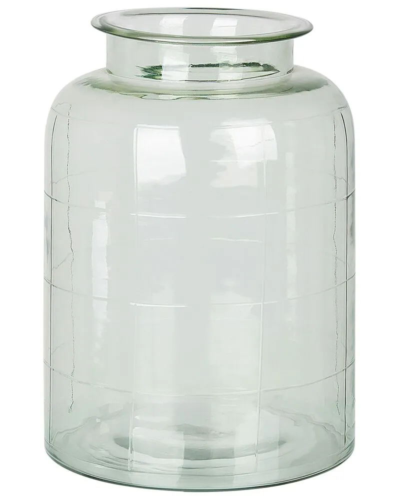 Bloemenvaas VINDALOO Glas Lichtgroen - 10 LED haute puissance