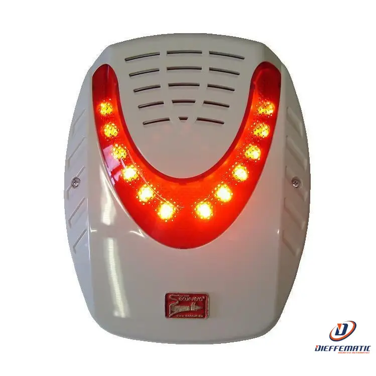 Gyrophare magnétique Sirena Lampeggiante Esterna Universale Filo Led Securvera Se-Svlsirersa