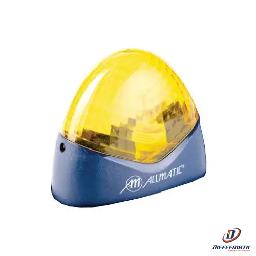 Strobe barre d'avertissement 206 Lampeggiante 12V Vds Allmatic Prastel Ricambio Originale