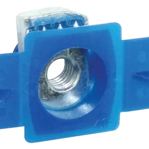 1/4"-20 Hole Thread Strut Channel Squeeze Nut SNSQ1420 (Pack 100) pour gestion de parc