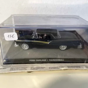 Ford Fairlane noire - JAMES BOND - OPERATION TONNERRE compatible avec les systèmes de pesage